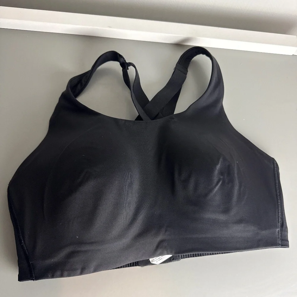Lululemon Air Support High Support Black Bra 34D